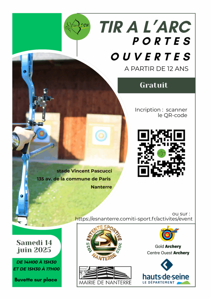 Tir à l'arc Portes Ouvertes 14 juin 2025